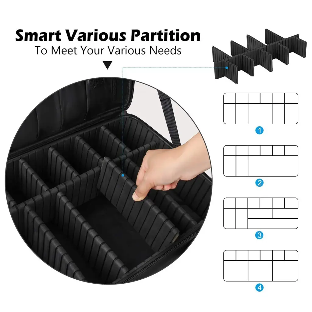 Side view of the rose red bag, highlighting its structured profile and strap attachment.