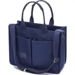 Una bossa creuada de lona de múltiples compartiments de color rosa amb corretja regulable i múltiples butxaques: oferta per a la personalització OEM i ODM per adaptar-se als requisits de la vostra marca.