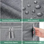 Kapasîteya mezin a kapasîteya hilanînê ya avdanê, bi materyalê durust hatî çêkirin, ava-berxwedêr, Zippersên giran, û aliyek desta destê, ji bo xweşkirina OEM ODM bêkêmasî ye.