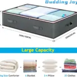 Le póoj almacenamiento nook'o'obo' transparente poco (39pulgadas x20x 7) ku ye'esa'al u almacenar le Taas che'o' yéetel nook', yéetel etiquetas claras utia'al u almacenamiento organizado. Conveniente utia'al u kajtalo'ob ichil u OEM yéetel ODM.