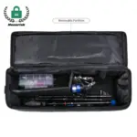 Iepenje Black WaterCoof Grutte kapasiteit Camera-stipe & Ljocht stand fiere tas mei útnimbere partysje, Untworpen foar OEM ODM ferlet; Past kamera-stipe, ljocht stands, en aksessoires binnen.