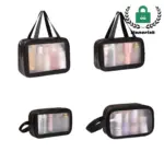 Opat kantong cercar, ngeusi botol; "Hormat" logo di juru. Sampurna pikeun OEM / Okm.