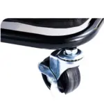 Premio dunha roda de roda pegada a un marco metálico no hamitador de lavandería con rodas ao estilo hotel, Indicado para personalización OEM ou ODM.