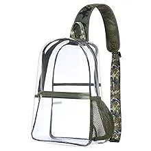 កាបូបឆ្លងដែនម៉ូដទាន់សម័យ PVC ជាមួយខ្សែពណ៌បៃតង, ហោប៉ៅចំហៀងសំណាញ់, និងជម្រើសប្តូរតាមបំណង OM / ODM.