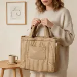 Large-Capacity-Quilted-Work-Ba